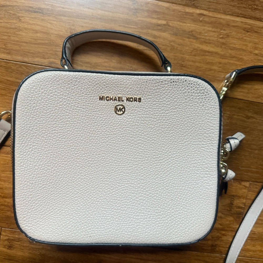 Michael Kors Cream Crossbody Bag